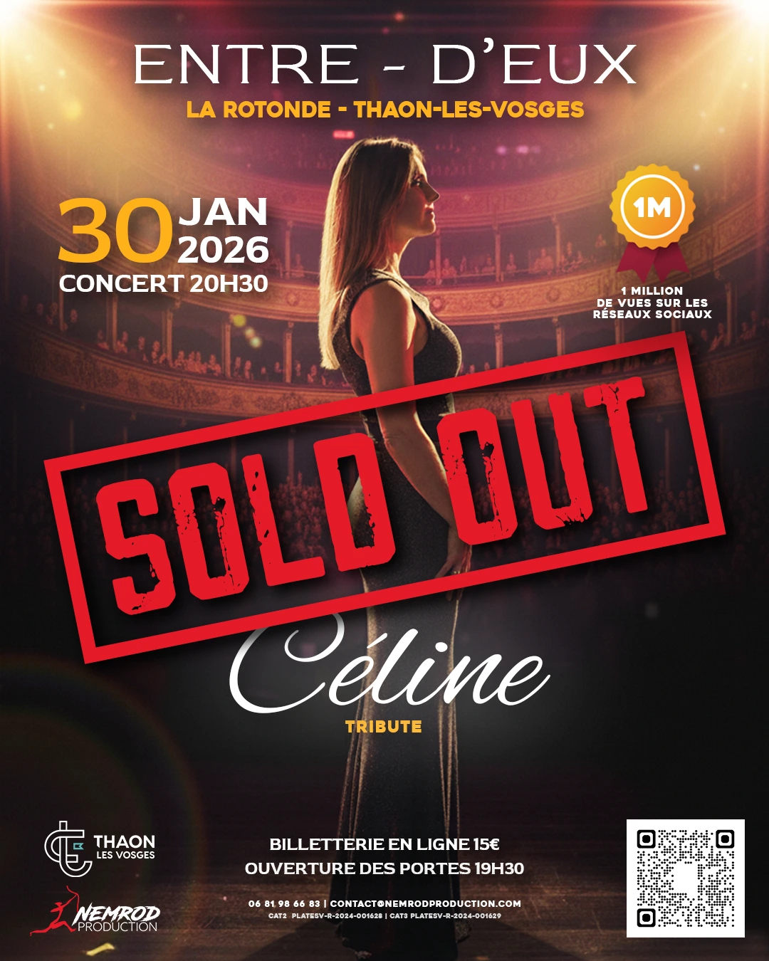 Entre-D'eux en concert, Tribute Céline Dion