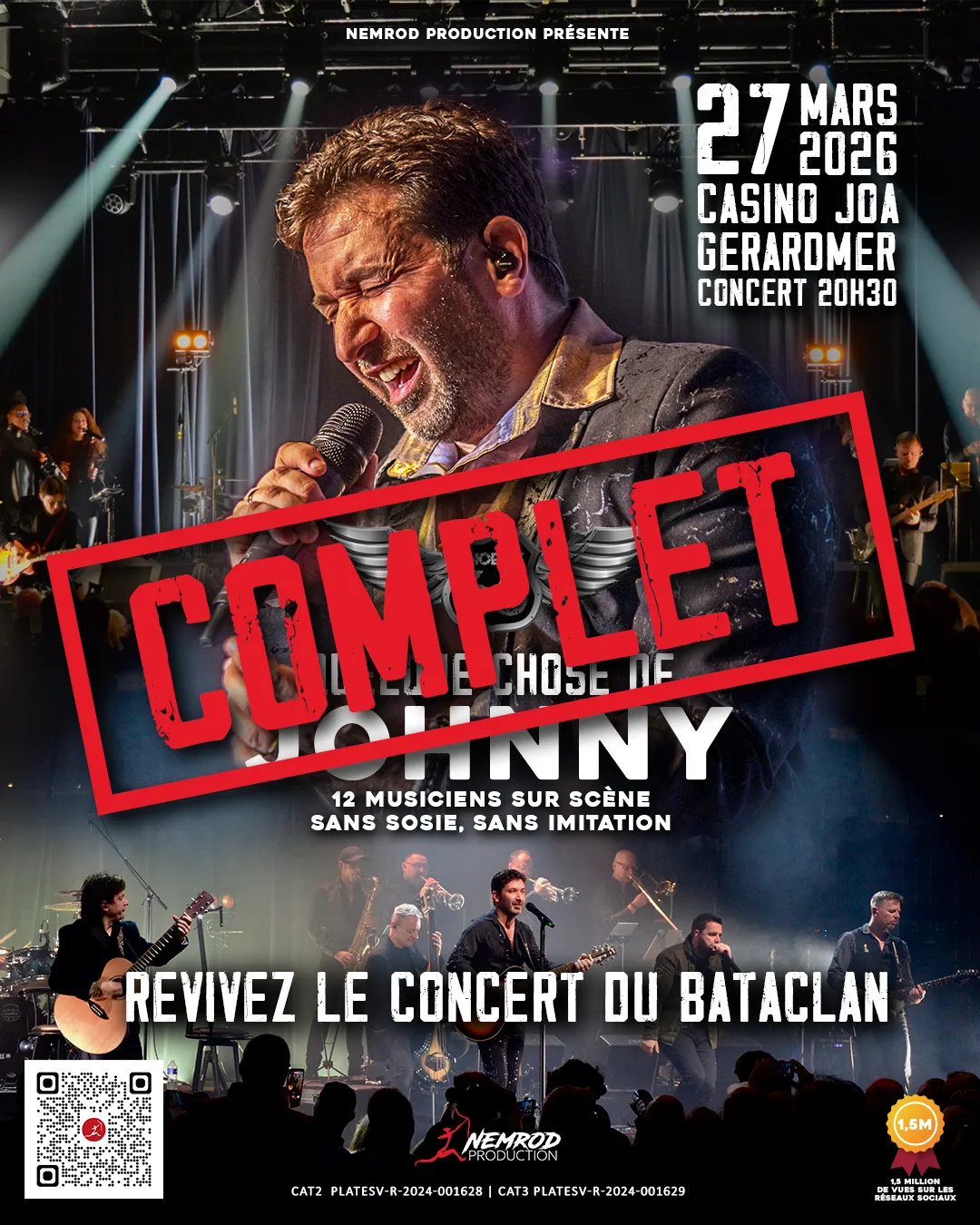 Phoenix 66 : sold out dans les Vosges - Casino JOA · Gérardmer · Phoenix 66